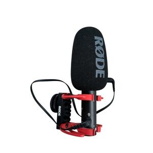 RØDE Black and Red On-Camera Shotgun Microphone